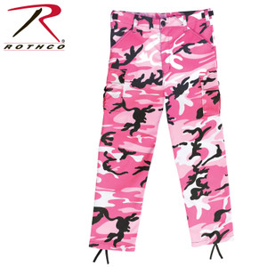 Rothco Kids Cargo Pants Pink Camo Size S Rothco Kids Cargo Pants Pink Camo Size S