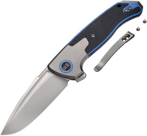 Press Check Framelock Blue Press Check Framelock Blue