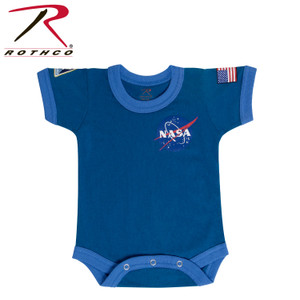 Rothco NASA Infant One Piece Bodysuit Navy Blue Size 3 - 6 Months Rothco NASA Infant One Piece Bodysuit Navy Blue Size 3 - 6 Months