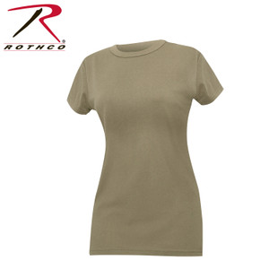Rothco Womens Longer T-shirt - Coyote Brown Coyote Brown Size 2XL Rothco Womens Longer T-shirt - Coyote Brown Coyote Brown Size 2XL