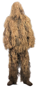 Rothco Lightweight All Purpose Ghillie Suit Desert Tan Size XL / 2XL Rothco Lightweight All Purpose Ghillie Suit Desert Tan Size XL / 2XL