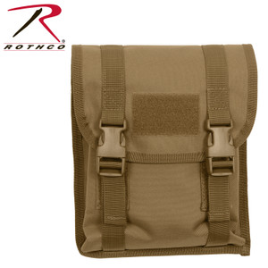 Rothco MOLLE Utility Pouch Coyote Brown Rothco MOLLE Utility Pouch Coyote Brown