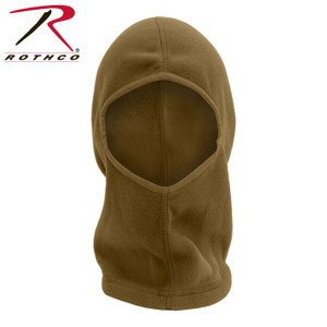 Rothco Polar Fleece Balaclava Coyote Brown Size One Size Rothco Polar Fleece Balaclava Coyote Brown Size One Size