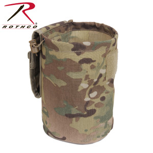 Rothco MOLLE Roll-Up Utility Dump Pouch MultiCam Rothco MOLLE Roll-Up Utility Dump Pouch MultiCam
