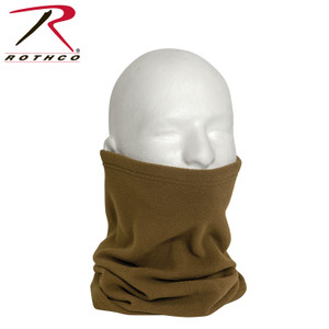 Rothco Polar Fleece Neck Warmer Coyote Brown Rothco Polar Fleece Neck Warmer Coyote Brown