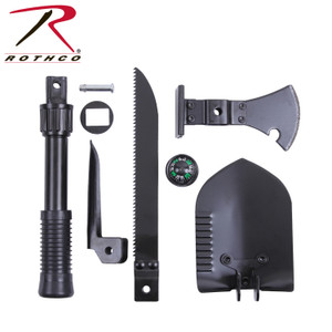 Rothco 5-in-1 Multi-Purpose Tool Black Rothco 5-in-1 Multi-Purpose Tool Black