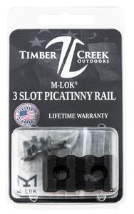 TIMBER M3SPRBL MLOK 3 SLOT PICATINNY RAIL BLK TIMBER M3SPRBL MLOK 3 SLOT PICATINNY RAIL BLK