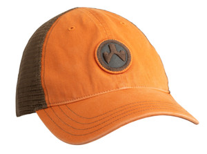 MAGPUL MAG1105-812 WASHED TRUCKER HAT ORANGE/BRN MAGPUL MAG1105-812 WASHED TRUCKER HAT ORANGE/BRN