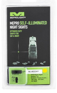MEPRO 402243121  HYPERBRIGHT GLK 9/40      YLW/GRN MEPRO 402243121  HYPERBRIGHT GLK 9/40      YLW/GRN