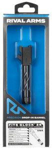 RIVAL RA20G602A BRL GLOCK26 GEN3/4 V1 THRD BLK RIVAL RA20G602A BRL GLOCK26 GEN3/4 V1 THRD BLK