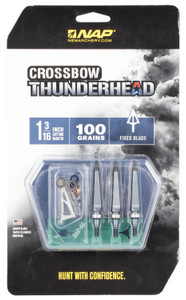 NAP 60-694        THUNDERHEAD 100 CROSSBOW 5PK