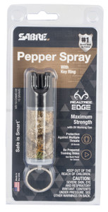 SEC KR14CAMO02  CAMO KEY RING PEPPER SPRAY
