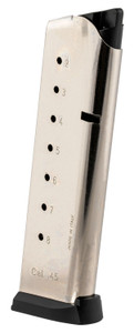 MG CG4508NPF MAG 1911 45ACP 8RD NICKEL MG CG4508NPF MAG 1911 45ACP 8RD NICKEL