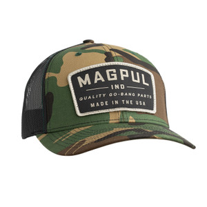 MAGPUL MAG1102-964 GO BANG TRUCKER HAT WOODLAND MAGPUL MAG1102-964 GO BANG TRUCKER HAT WOODLAND