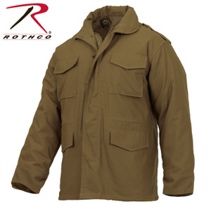 Rothco M-65 Field Jacket Coyote Brown Size XL Rothco M-65 Field Jacket Coyote Brown Size XL