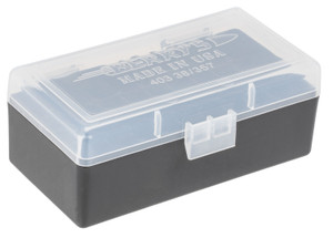BERRYS 61687     403 AMMO BOX  .38/357  50R CLR/BK