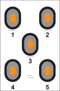 ACTION 530OC100 ORNGE CNTR-5 BLLSYE TARGET 100 BX ACTION 530OC100 ORNGE CNTR-5 BLLSYE TARGET 100 BX