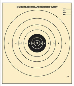 ACTION B-8-100 BULLSEYE PAPER TARGETS 100 BX ACTION B-8-100 BULLSEYE PAPER TARGETS 100 BX