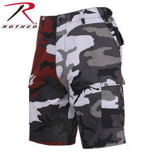 Rothco Two-Tone Camo BDU Short Red Camo / City Camo Size L Rothco Two-Tone Camo BDU Short Red Camo / City Camo Size L