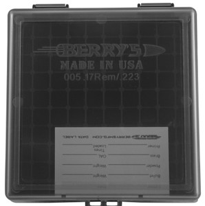 BERRYS 11664     005 AMMO BOX  223/556 100R SMK/BK