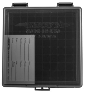 BERRYS 41236     001 AMMO BX .380/9MM  100R SMK/BK