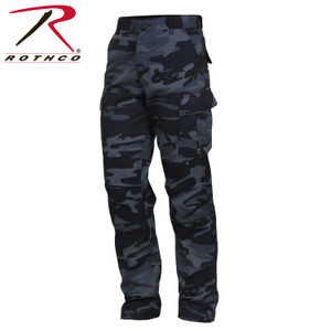 Rothco Color Camo Tactical BDU Pants Midnight Blue Camo Size 2XL (43"-47" Waist) Rothco Color Camo Tactical BDU Pants Midnight Blue Camo Size 2XL (43"-47" Waist)