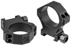 SIG SOA10018  ALPHA1 RINGS 34MM E-HI ALUM MAT BLK SIG SOA10018  ALPHA1 RINGS 34MM E-HI ALUM MAT BLK