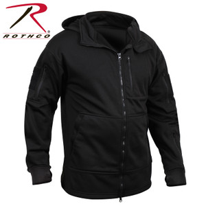 Rothco Tactical Zip Up Hoodie Black Size M Rothco Tactical Zip Up Hoodie Black Size M