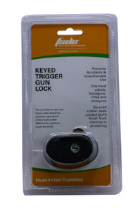FSDC TL3050RKD KEYED TRIGGER LOCK BLACK