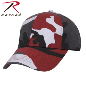 Rothco Color Camo Supreme Low Profile Cap Red Camo Size One Size Rothco Color Camo Supreme Low Profile Cap Red Camo Size One Size