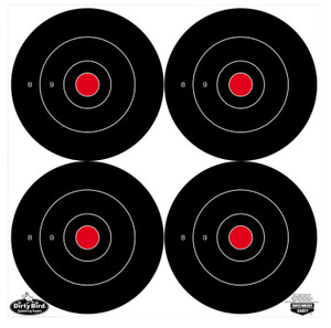 BIR 35570          DIRTYBRD 6" BULLSEYE      100PK