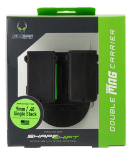 AGH CMCD-2-2-R-15-D DOUBLE MAG POUCH 9MM SNG STACK AGH CMCD-2-2-R-15-D DOUBLE MAG POUCH 9MM SNG STACK