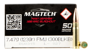 MAGTECH 300BLKB 300BO 123 FMJ 50/20 MAGTECH 300BLKB 300BO 123 FMJ 50/20