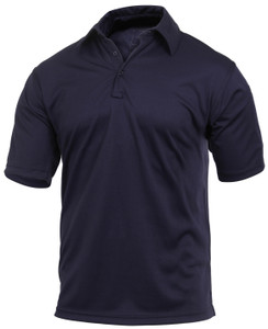 Rothco Tactical Performance Polo Shirt Midnight Navy Blue Size 2XL Rothco Tactical Performance Polo Shirt Midnight Navy Blue Size 2XL