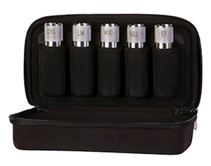 CARL 00400 BLACK NYLON 5 TUBE CASE