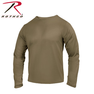 Rothco Gen III Silk Weight Underwear Top AR 670-1 Coyote Brown Size 2XL Rothco Gen III Silk Weight Underwear Top AR 670-1 Coyote Brown Size 2XL