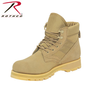 Rothco Combat Work Boots - 6 Inch Desert Tan 13 Rothco Combat Work Boots - 6 Inch Desert Tan 13