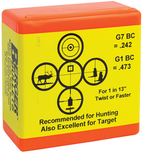 BERG 30510 BULL .308 168G HUNT VLD 100 BERG 30510 BULL .308 168G HUNT VLD 100