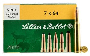 S&B SB764B 7X64 173 SPCE 20/20 S&B SB764B 7X64 173 SPCE 20/20