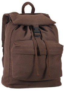 Rothco Canvas Daypack Earth Brown