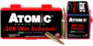 ATOMIC 00430 308         175 SUBSONIC        50/10