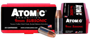 ATOMIC 00438 9MM 147 SUBSONIC 50/10 ATOMIC 00438 9MM 147 SUBSONIC 50/10