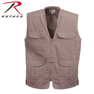 Rothco Lightweight Professional Concealed Carry Vest Khaki Size 2XL Rothco Lightweight Professional Concealed Carry Vest Khaki Size 2XL