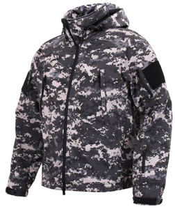 Rothco Special Ops Soft Shell Jacket Subdued Urban Digital Camo Size 2XL Rothco Special Ops Soft Shell Jacket Subdued Urban Digital Camo Size 2XL