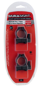 CVA DS400B    QD SCOPE RINGS MED    BLK