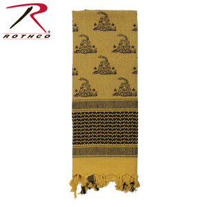 Rothco Gadsden Snake Shemagh Tactical Desert Scarf Desert Sand Size One Size Rothco Gadsden Snake Shemagh Tactical Desert Scarf Desert Sand Size One Size