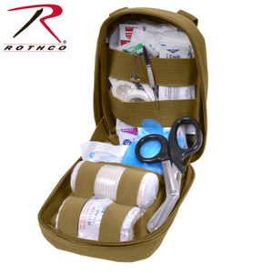 Rothco MOLLE Tactical Trauma Kit Coyote Brown Rothco MOLLE Tactical Trauma Kit Coyote Brown