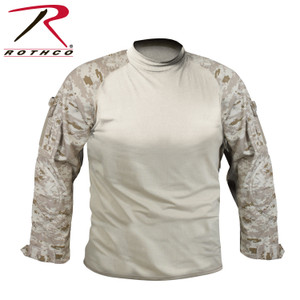 Rothco NYCO FR Fire Retardant Combat Shirt Desert Digital Camo Size XS Rothco NYCO FR Fire Retardant Combat Shirt Desert Digital Camo Size XS