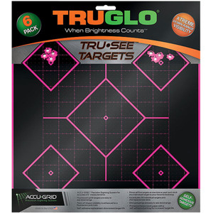 TRU TG-14P6      TRU-SEE TAR 5DIA 12X12 PNK