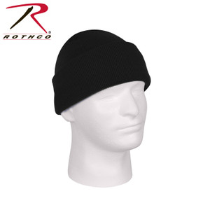 Rothco Deluxe Fine Knit Watch Cap Black Size One Size Rothco Deluxe Fine Knit Watch Cap Black Size One Size